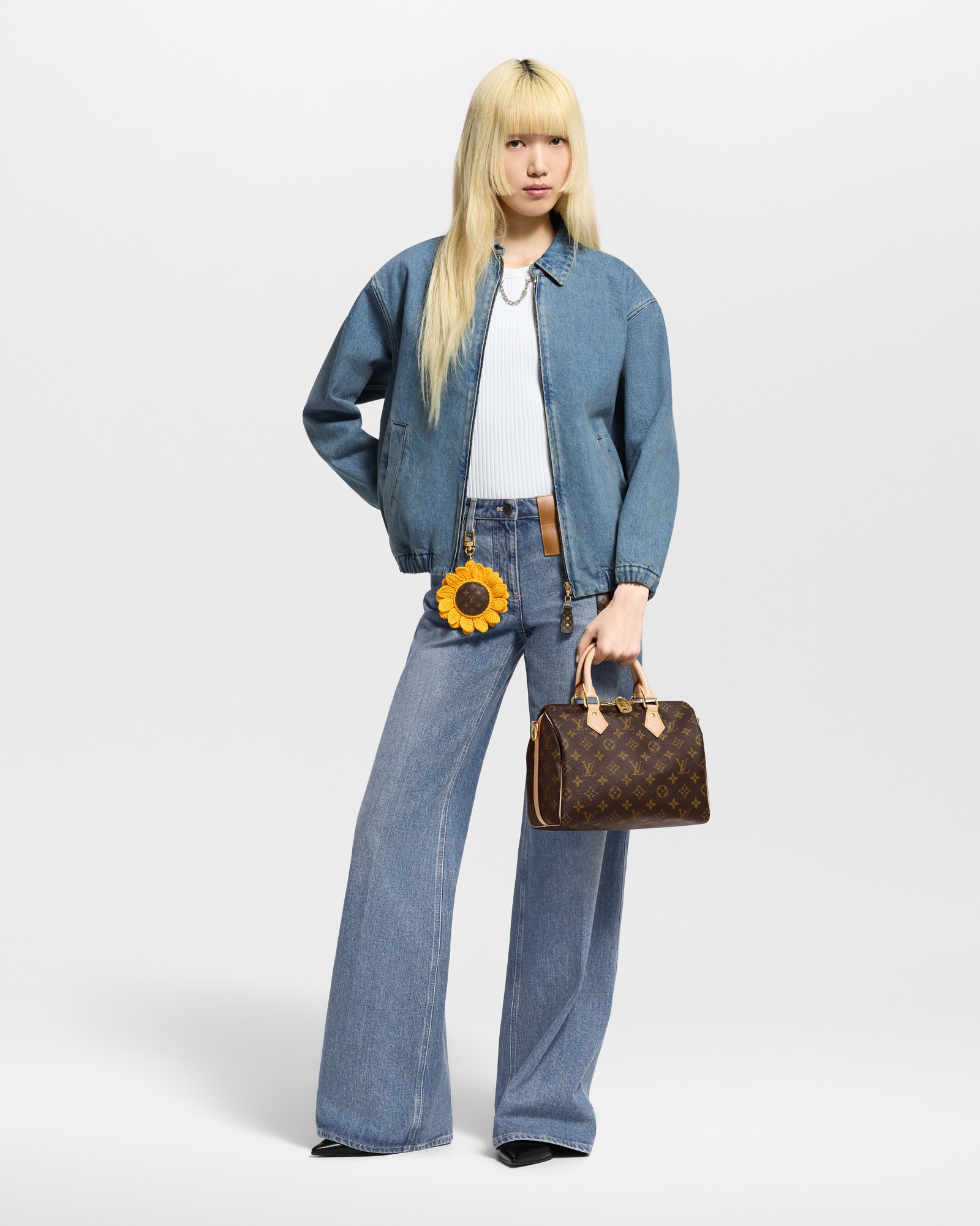 ＊可愛い【Louis Vuitton】サンフラワー クロシェバッグチャーム Sunflower Crochet Bag Charm S00 - Women - Accessories